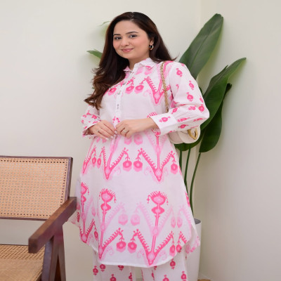 ইজি লাহোর স্টাইল রেডিমেড কটন টু পিস