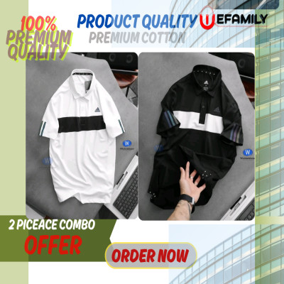 Men's sports Polo t-shirt দুই পিস কম্ব অফার৷