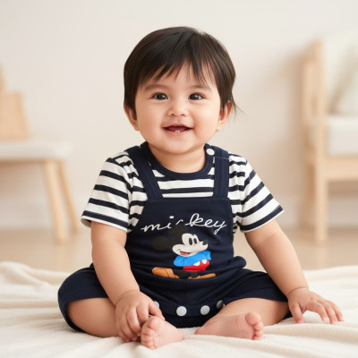 প্রিমিয়াম কোয়ালিটির বেবি শট রাম্পার৷