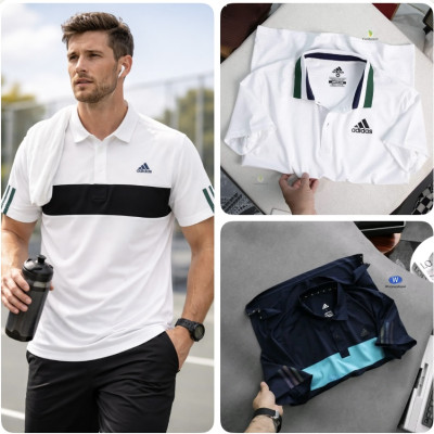 Men's sports Polo t-shirt তিন পিস কম্ব অফার৷